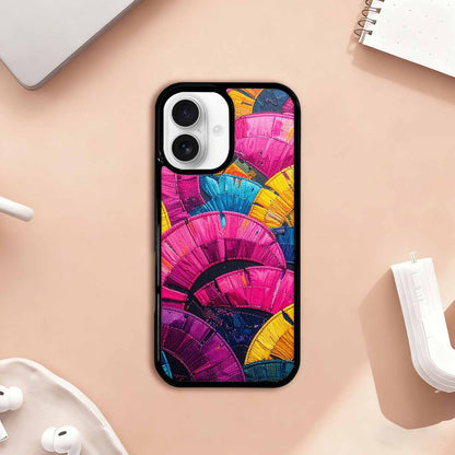 iPhone 17 Case — Vivid Camo Pansexual Camo, Custom Designed Case Cover