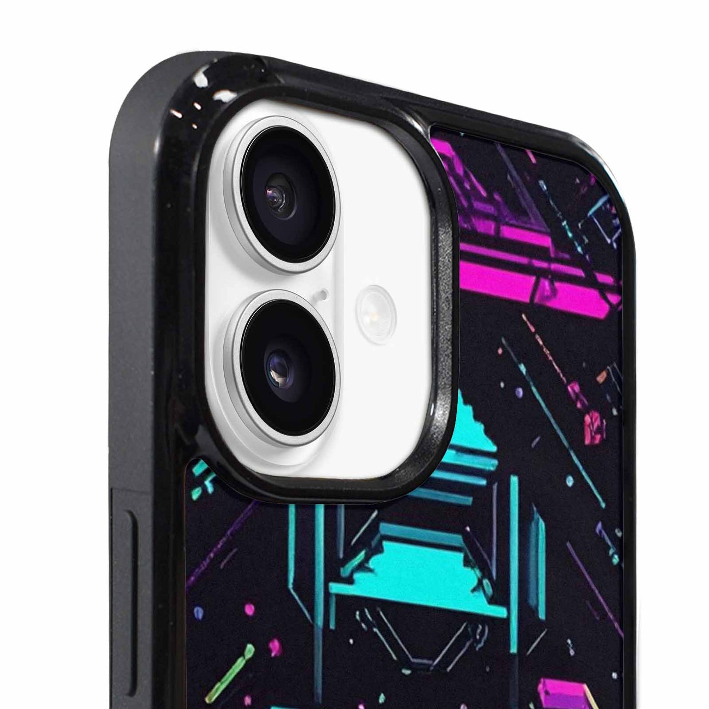 iPhone 17 Case — Retro Pixel Art Pattern, Retro Vintage, Personalized Phone Case