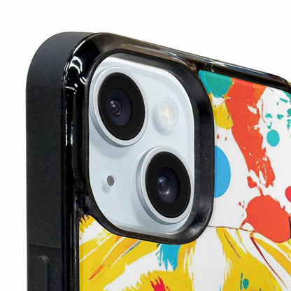 iPhone 15 Plus Case — French Bulldog Pop Art Pattern, Customized Protective Case