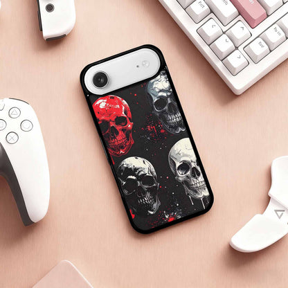 iPhone 17 Air Case — Skull Dark Art Gothic Print Gothic, Custom Phone Case