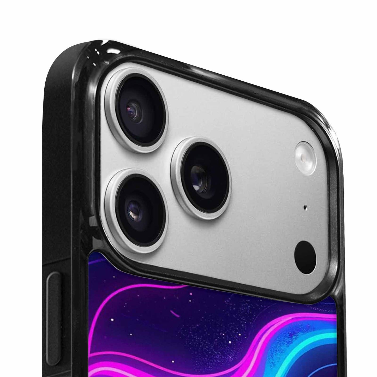 iPhone 17 Pro Case — Neon Cartoon Retro Vintage, Personalized Phone Case