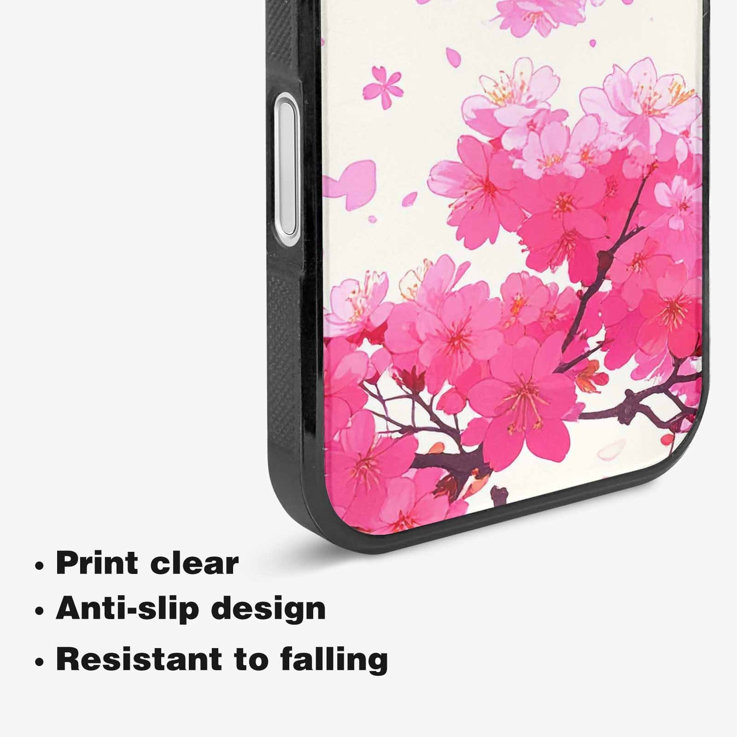 iPhone 16 Case — Cherry Blossom Branch Cherry Blo 0t0, Custom Art Phone Cover