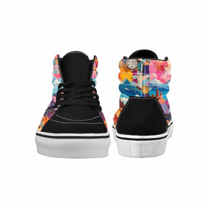 MEN'S Surreal Dream Fragment High Top Canvas Surreal Shoes