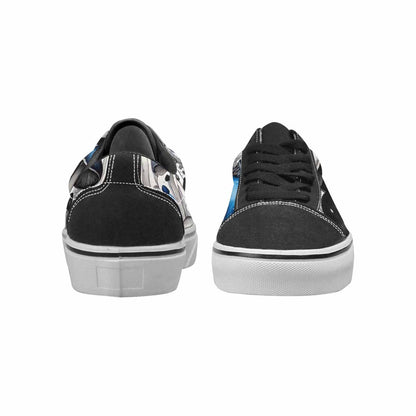 WOMEN'S Mushrooms (general) Lace-Up Canvas Surreal Custom Shoes