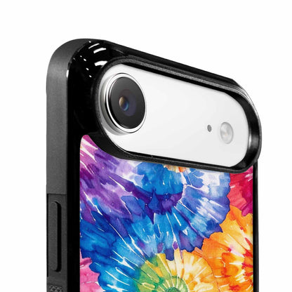 iPhone 17 Air Case — Small Tie Dye Swirl Pattern Tie, Custom Art Phone Cover