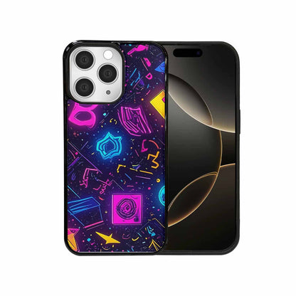 iPhone 15 Pro Max Case — 80s Retro Motif 80s Retro Motifs, Custom Made Phone Cover
