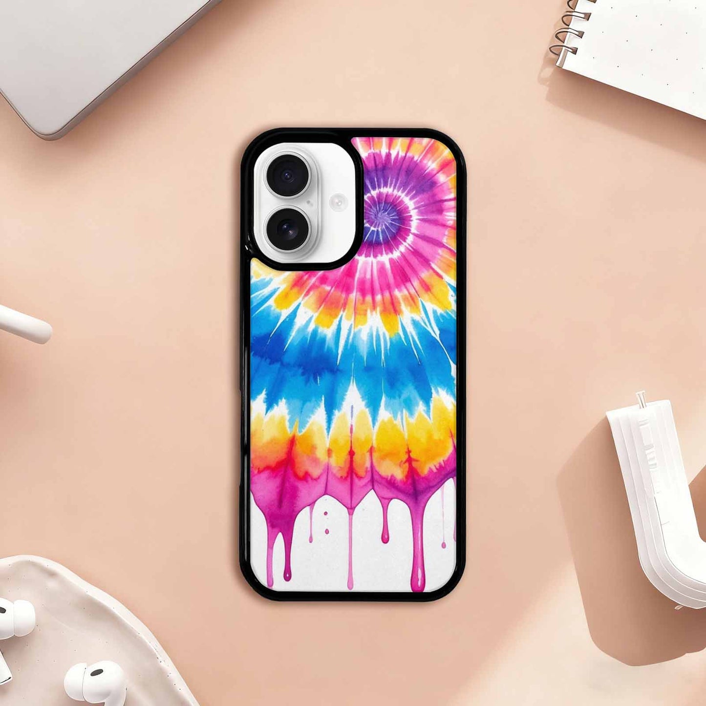iPhone 17 Case — Tie Dye Drip Tie Dye, Original Design Phone Case