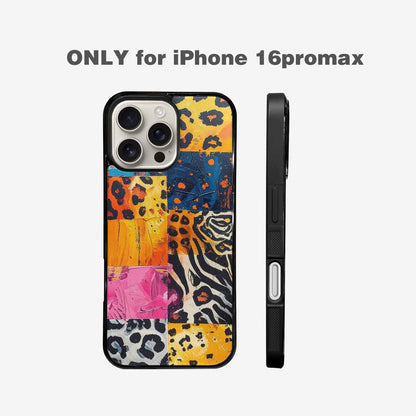iPhone 16 Pro Max Case — Full Color Vibrantanimal Print A Frq, Customized Protective Case