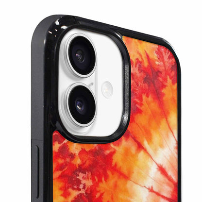 iPhone 17 Case — Tie Dye Red Orange Tie Dye, Unique Phone Case Design
