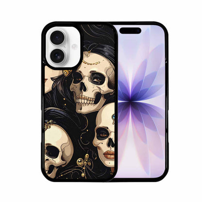 iPhone 17 Case — Skull Dark Art Gothic Print Gothic, Unique Phone Case Design
