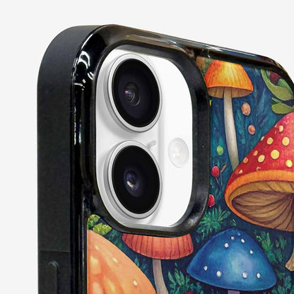 iPhone 16 Case — Mushrooms Botanicalmushrooms P 7fj Personalized Phone, Customized Protective Case
