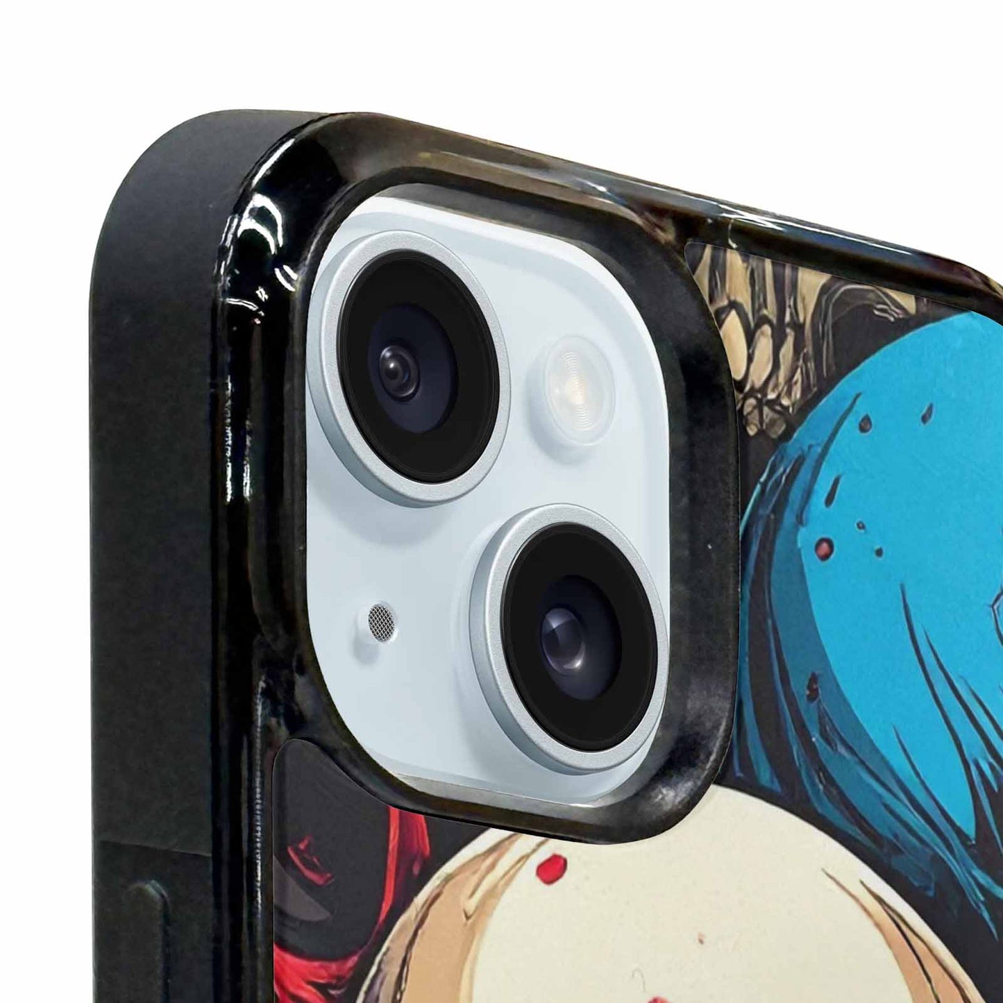 iPhone 15 Plus Case — Many Of Skulls Collage Overlapping Art, Custom Print Case Cover