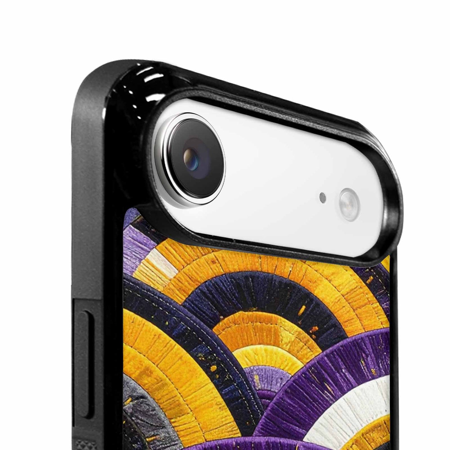iPhone 17 Air Case — Vivid Camo Nonbinary Pride Camo, Custom Designed Case Cover