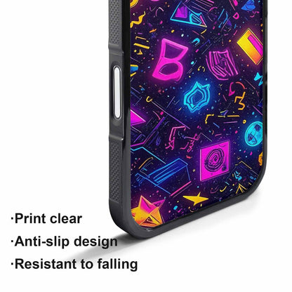 iPhone 17 Pro Max Case — Retro Motif Retro Motifs Qzm Retro, Custom Phone Case