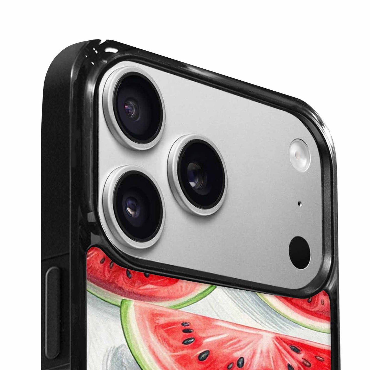 iPhone 17 Pro Max Case — Glossy Spring Watermelon Original Art, Original Design Phone Case
