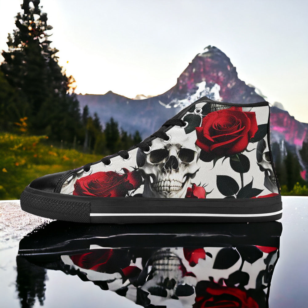 Skulls Roses Deluxe Men - Freaky Shoes®