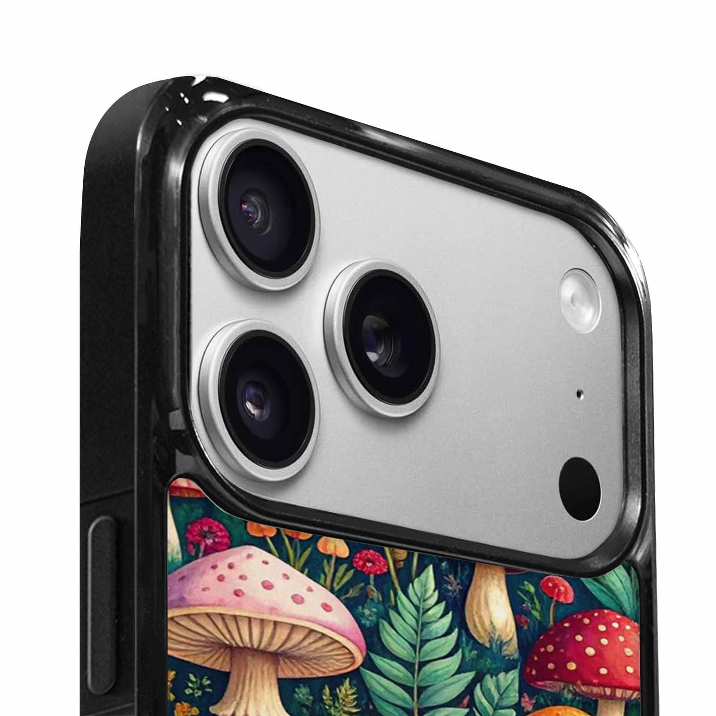iPhone 17 Pro Case — Mushrooms Botanicalmushrooms P Ias Floral, Customized Protective Case