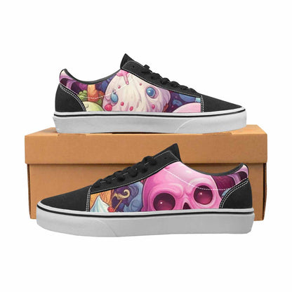 WOMEN'S Ice Cream Monsters  Lace-Up Canvas Y2K Shoes