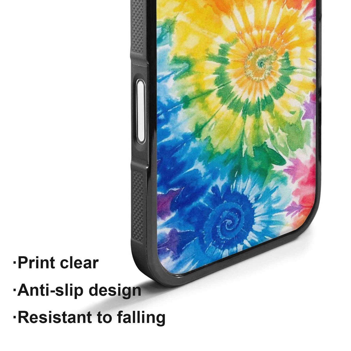 iPhone 17 Case — Small Tie Dye Swirl Tie Dye, Custom Art Phone Cover