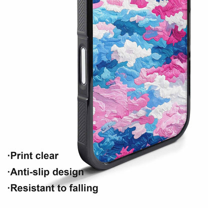 iPhone 17 Pro Max Case — Vivid Camo Transgender Camo, Customized Protective Case