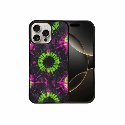 iPhone 16 Pro Max Case — Acid Wash Tie Dye Neon, Custom Made Phone Cover