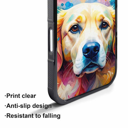 iPhone 17 Pro Case — Golden Retriever Watercolor Art Pattern Watercolor, Custom Printed Phone Case