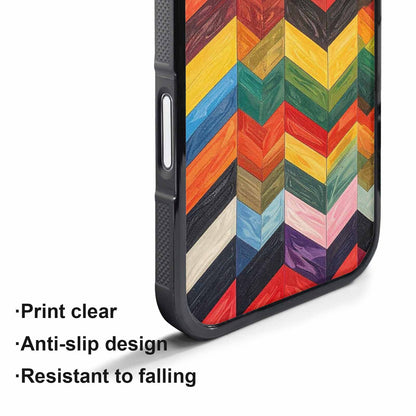 iPhone 17 Pro Max Case — Progress Pride Flag Color Original Art, Custom Art Phone Cover