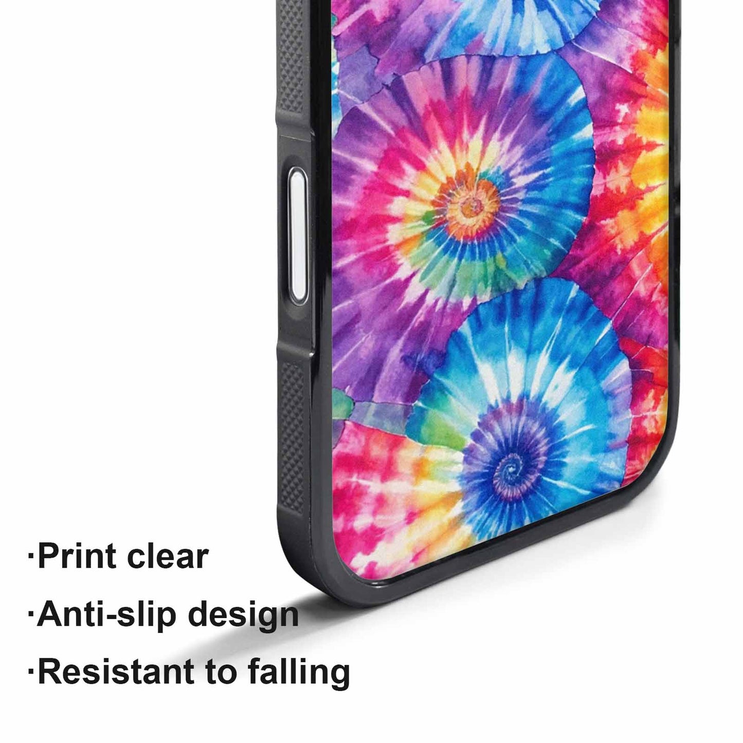 iPhone 17 Air Case — Small Tie Dye Swirl Pattern Tie, Custom Made Phone Cover