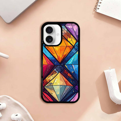 iPhone 17 Case — Vintage Summer Diamond Retro Vintage, Custom Made Phone Cover
