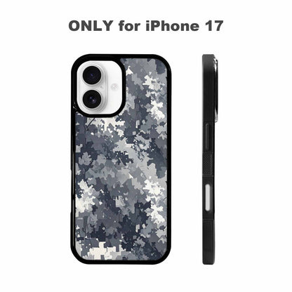 iPhone 17 Case — Small Military Camouflage Blotch Camo, Customized Protective Case