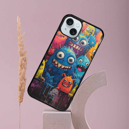iPhone 15 Plus Case — Monsters General Cartoon Monst, Custom Printed Phone Case