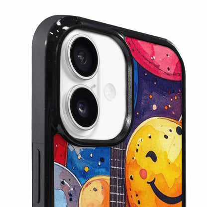 iPhone 17 Case — Watercolor Smiley Face Watercolor Abstract, Custom Phone Case