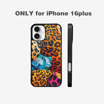 iPhone 16 Plus Case — Full Color Vibrant Animal Print Animal, Custom Print Case Cover
