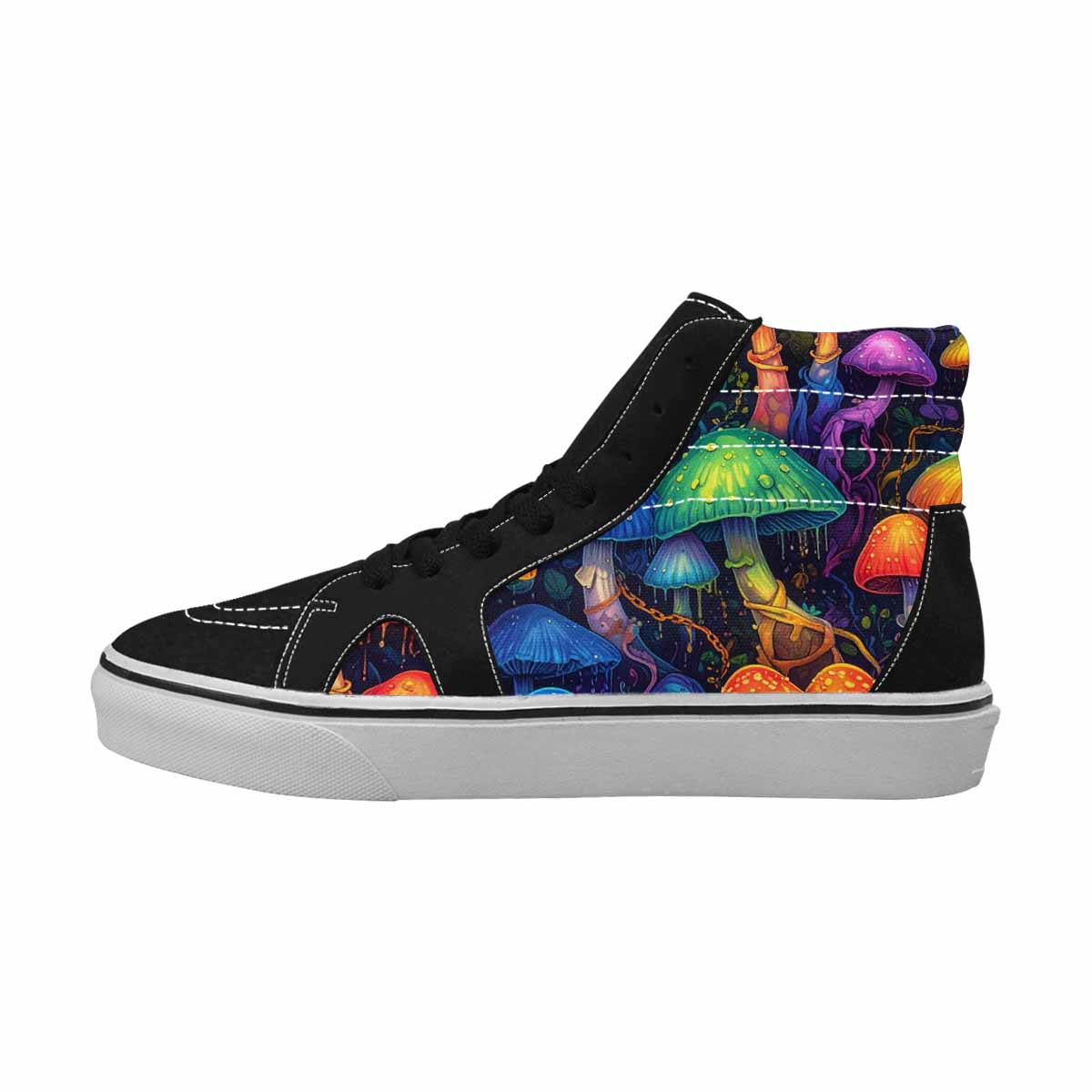 MEN'S More Overlapping Ontop Each High Top Canvas Aesthetic Shoes