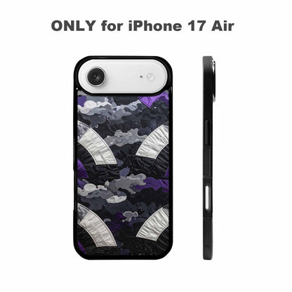 iPhone 17 Air Case — Vivid Camo Asexual Pride Camo, Personalized Phone Case