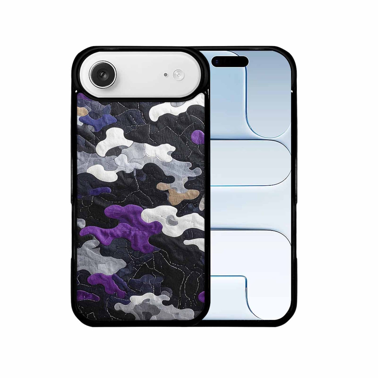 iPhone 17 Air Case — Vivid Camo Asexual Pride Camo, Custom Art Phone Cover