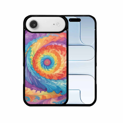 iPhone 17 Air Case — Tie Dye Swirls Tie Dye Tie, Customized Protective Case