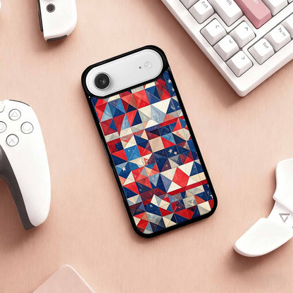 iPhone 17 Air Case — Small American Flag Stars And Galaxy, Custom Phone Case