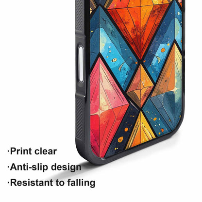iPhone 17 Air Case — Vintage Summer Diamond Retro Vintage, Custom Print Case Cover