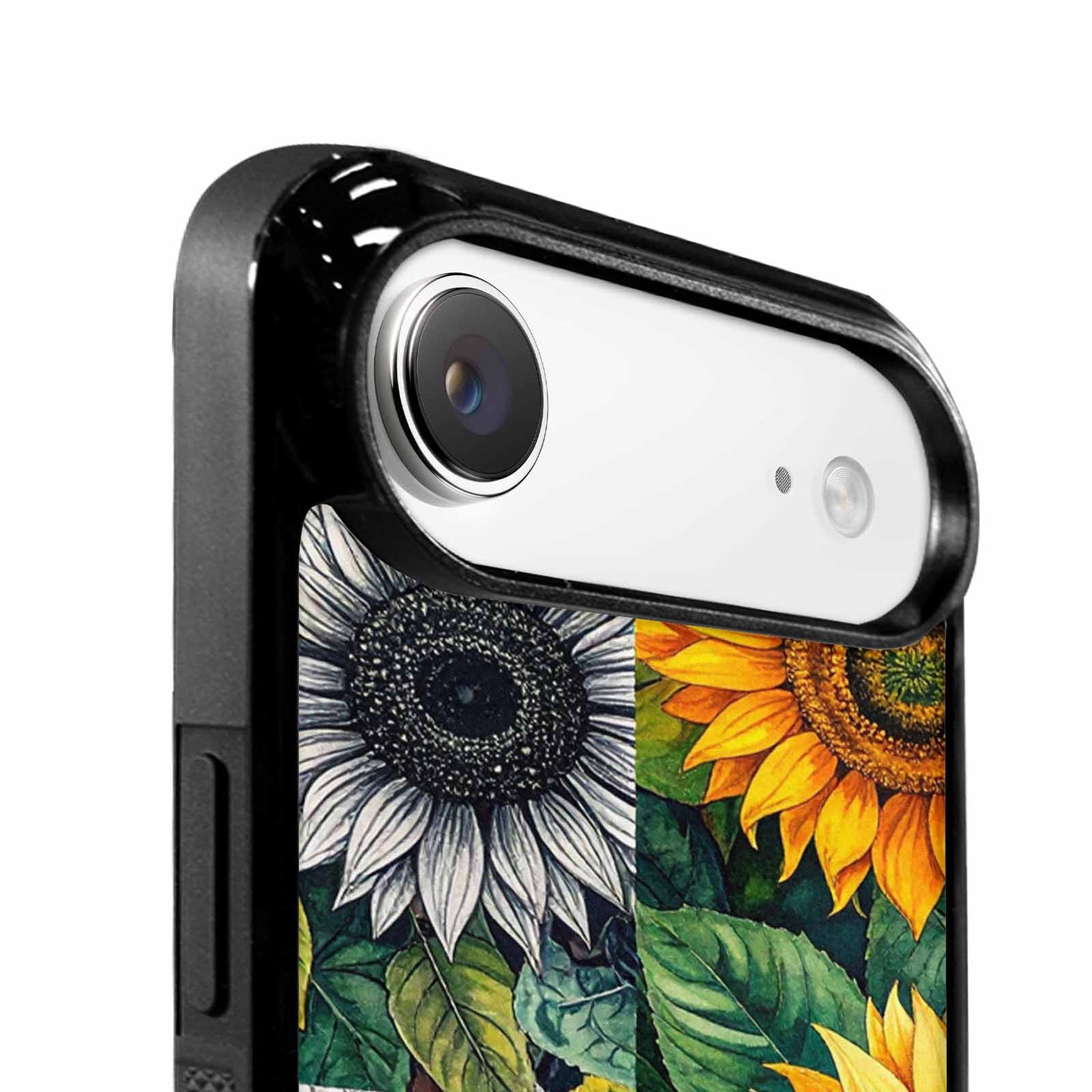 iPhone 17 Air Case — Small Sunflower Pattern Randomly Varying Floral, Custom Printed Phone Case