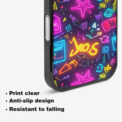 iPhone 16 Case — 80s Retro Motif 80s Retro Motifs, Customized Protective Case
