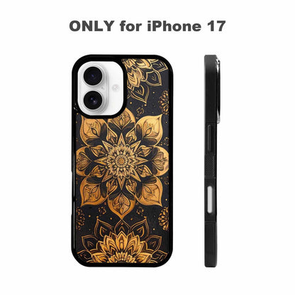 iPhone 17 Case — Small Mandala Pattern, Randomly Floral, Custom Print Case Cover