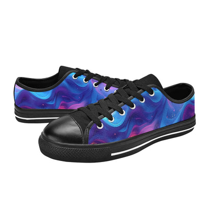 MEN'S Ethereal Camo Design 2 Low Top Canvas Y2K Sneakers