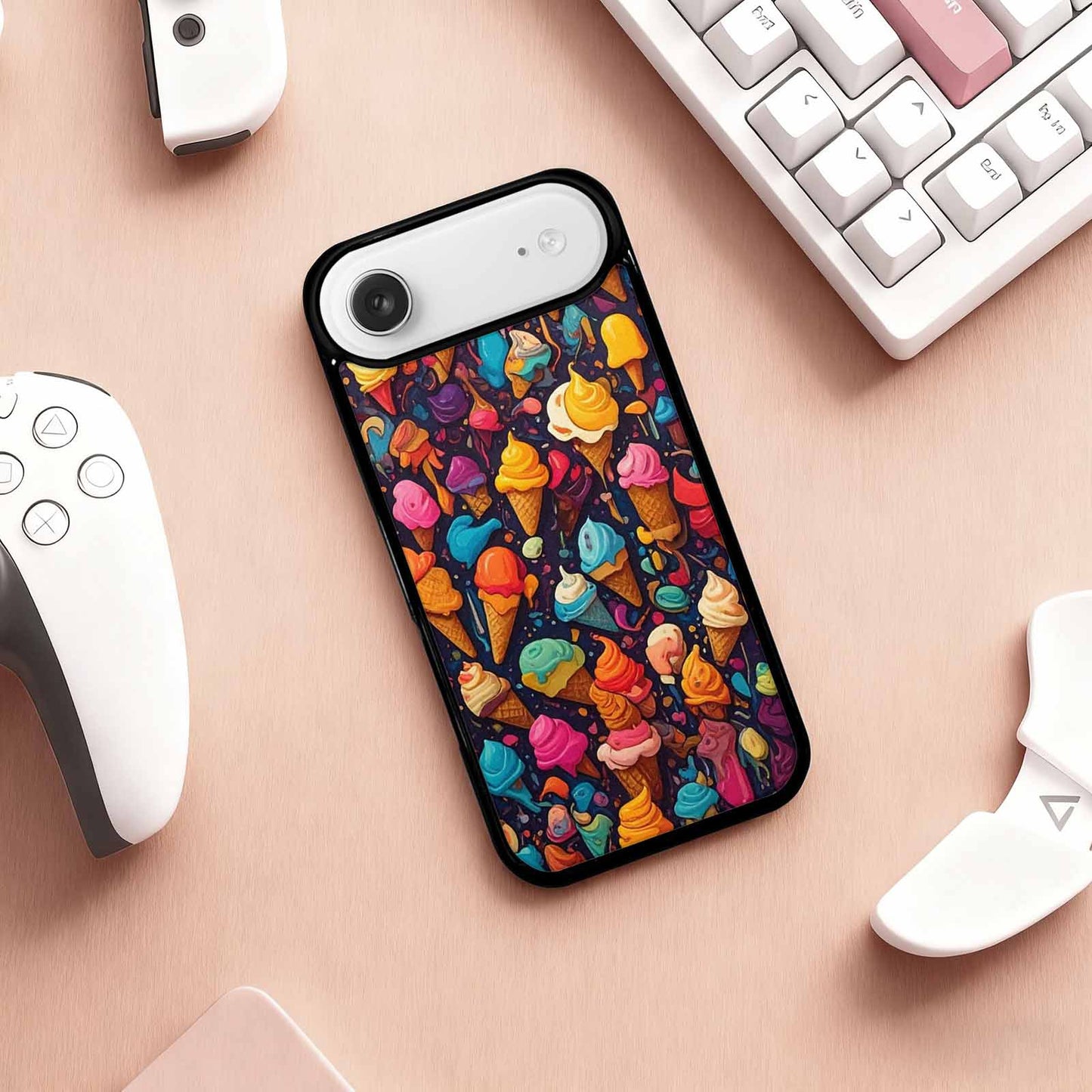 iPhone 17 Air Case — Ice Cream Motif Ice Cream Original, Custom Phone Case
