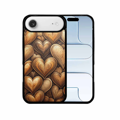 iPhone 17 Air Case — Retro Zodiac Heart Shape Retro Vintage, Customized Protective Case
