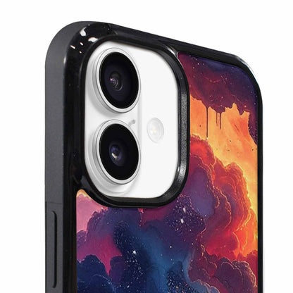iPhone 17 Case — Seamless Tileable Pattern Of Galaxy Space, Custom Print Case Cover