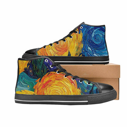 WOMEN'S Blend All Versions High Top Canvas Vivid Sneakers