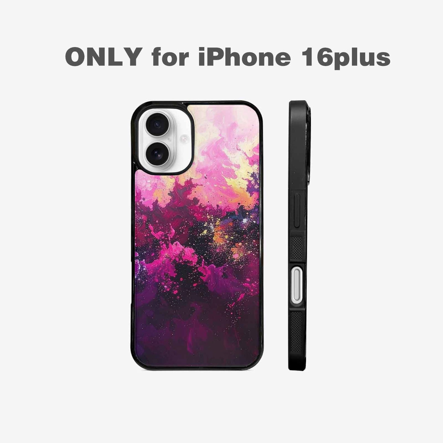 iPhone 16 Plus Case — Galaxy Nebula Galaxy Nebula Burs, Customized Protective Case