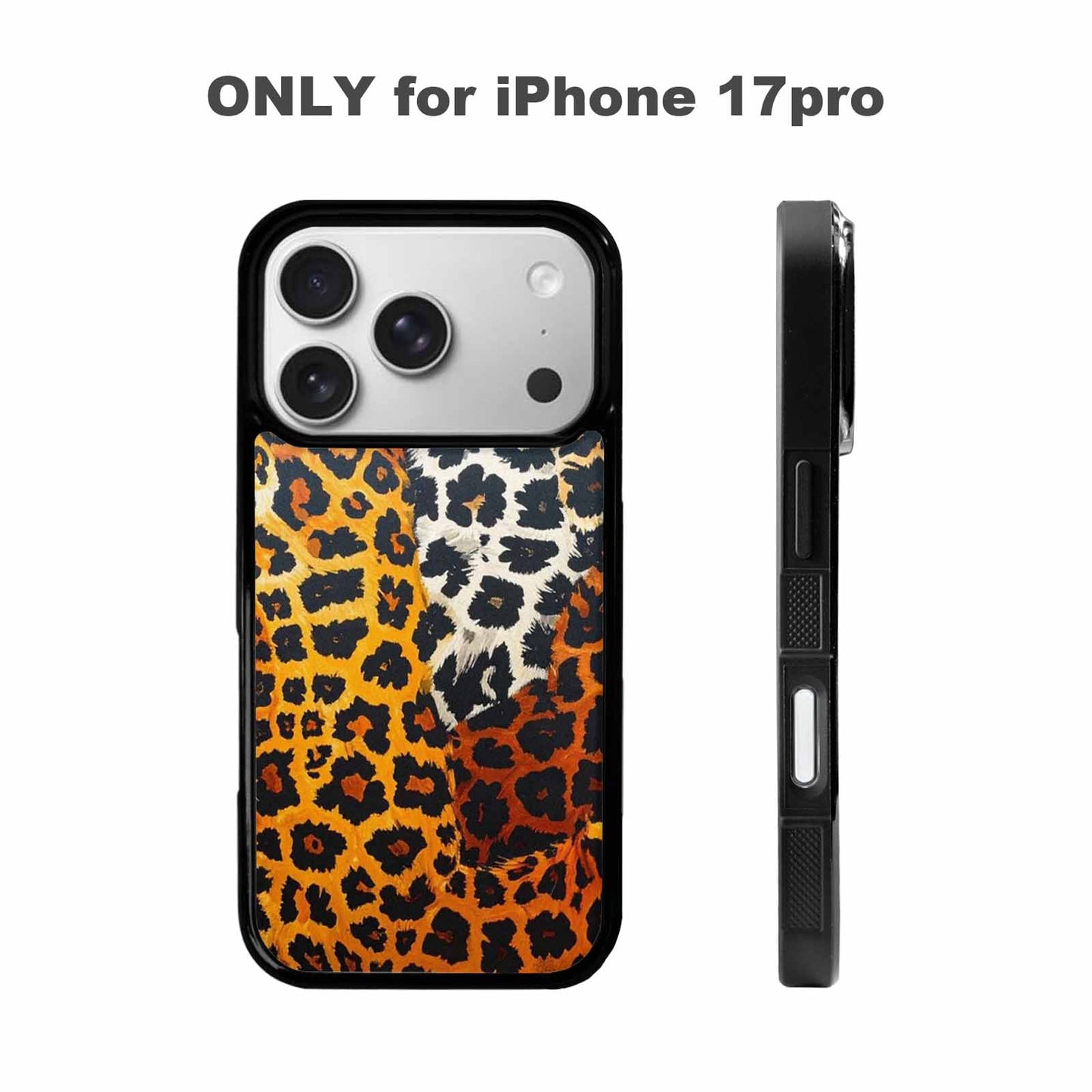 iPhone 17 Pro Case — Small Animal Print Pattern Randomly Animal, Custom Printed Phone Case