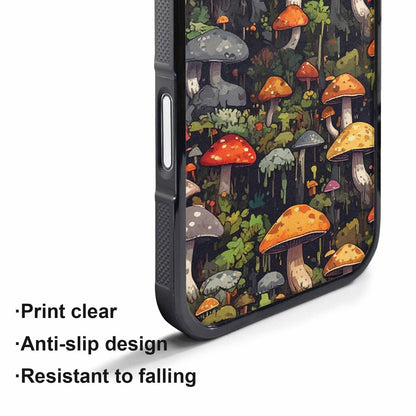 iPhone 17 Air Case — Mushrooms Camomushrooms Patter Fcc Camo, Custom Printed Phone Case